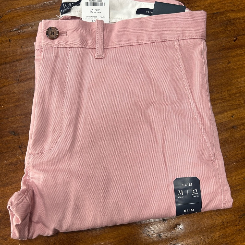 J. Crew Pink Chinos